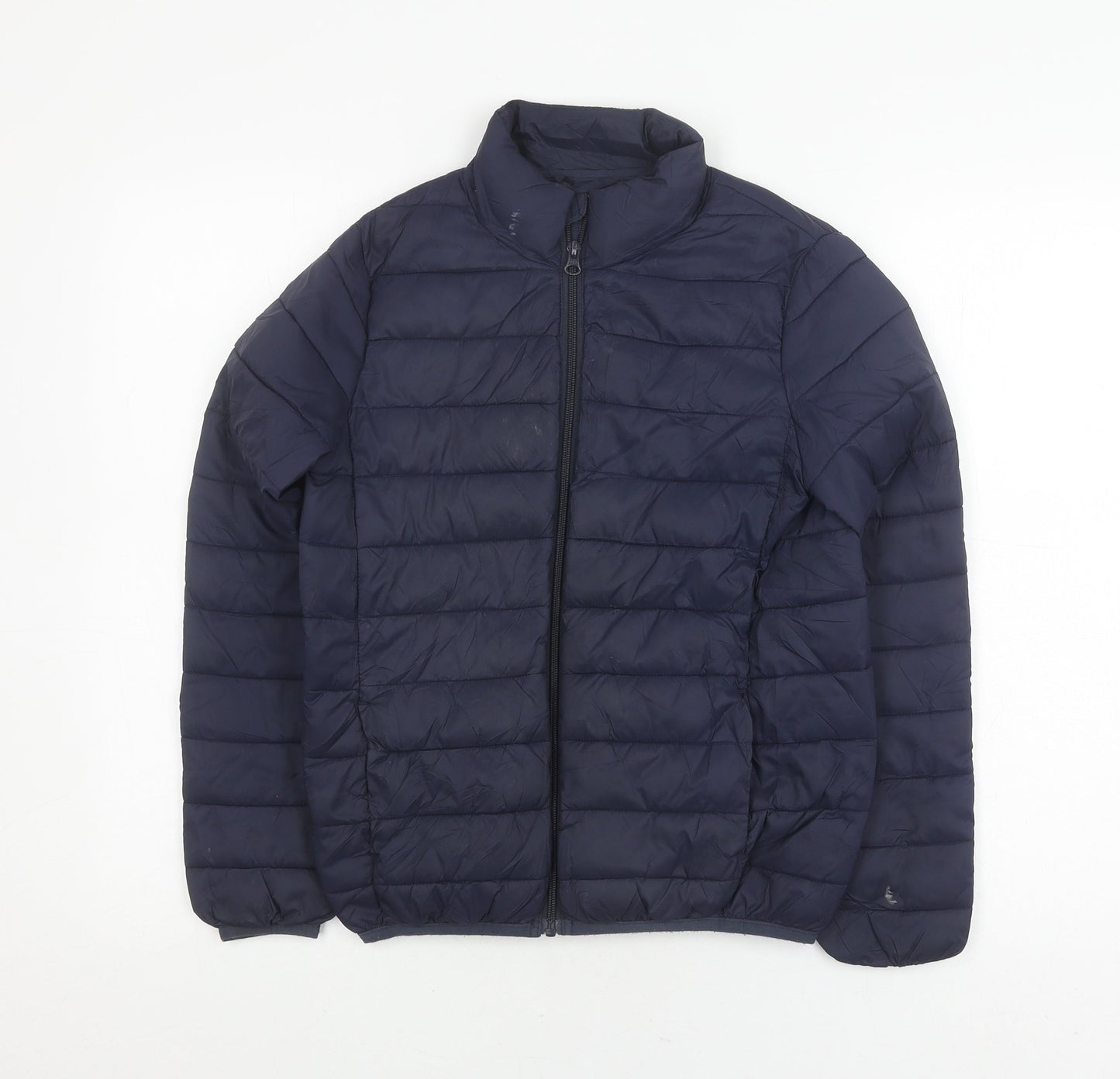 Dunnes Stores Boys Blue Puffer Jacket 10-11 Years Thermal