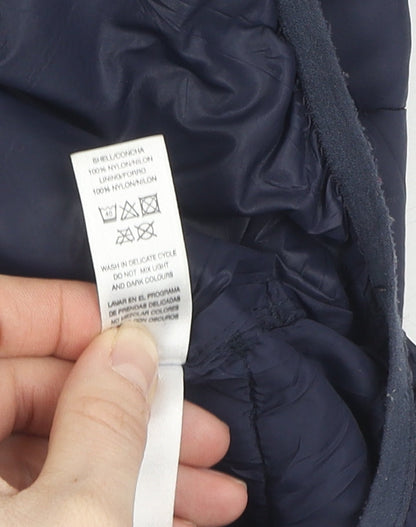 Dunnes Stores Boys Blue Puffer Jacket 10-11 Years Thermal