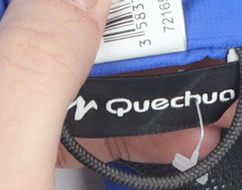 Quechua Boys Blue Anorak Jacket, Size 12, Hooded, Outdoor