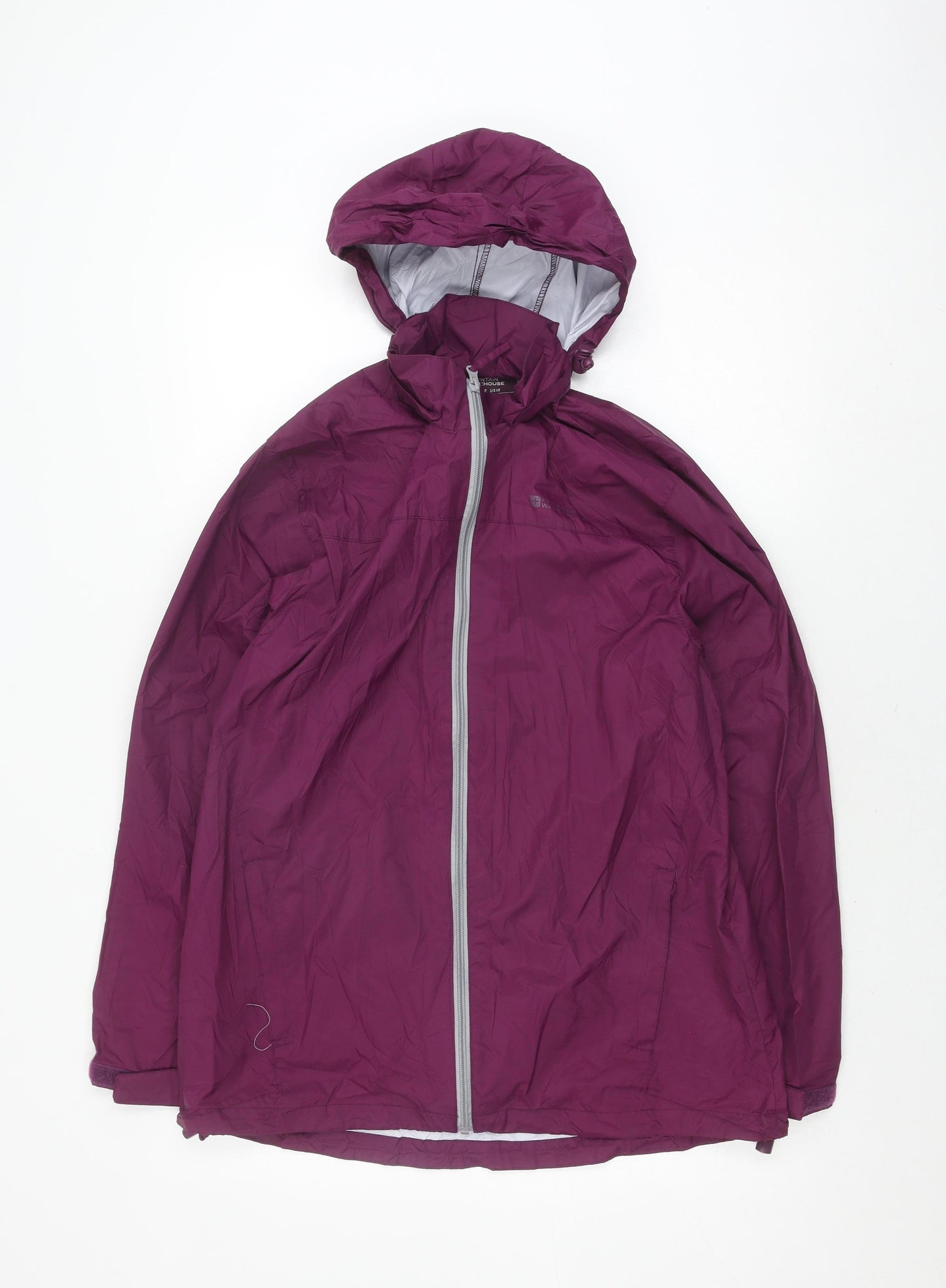 Mountain Warehouse Women's Purple Rain Coat Size 14