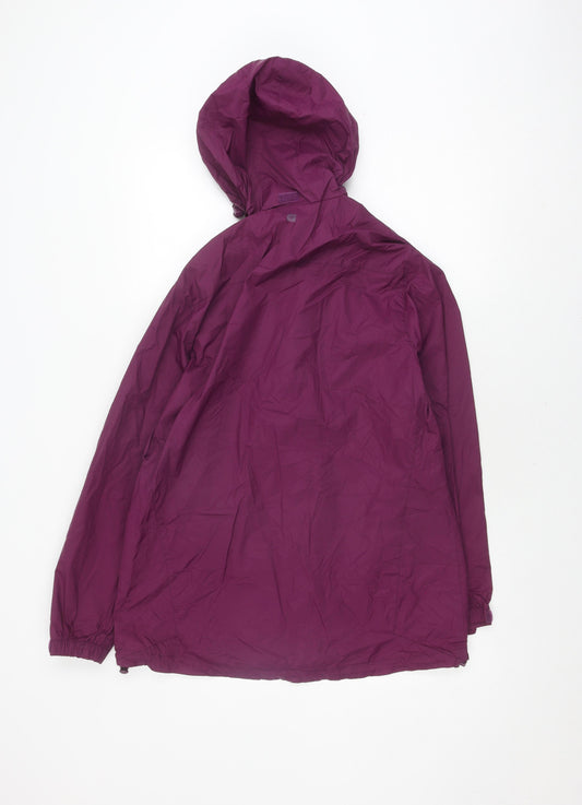 Mountain Warehouse Women's Purple Rain Coat Size 14