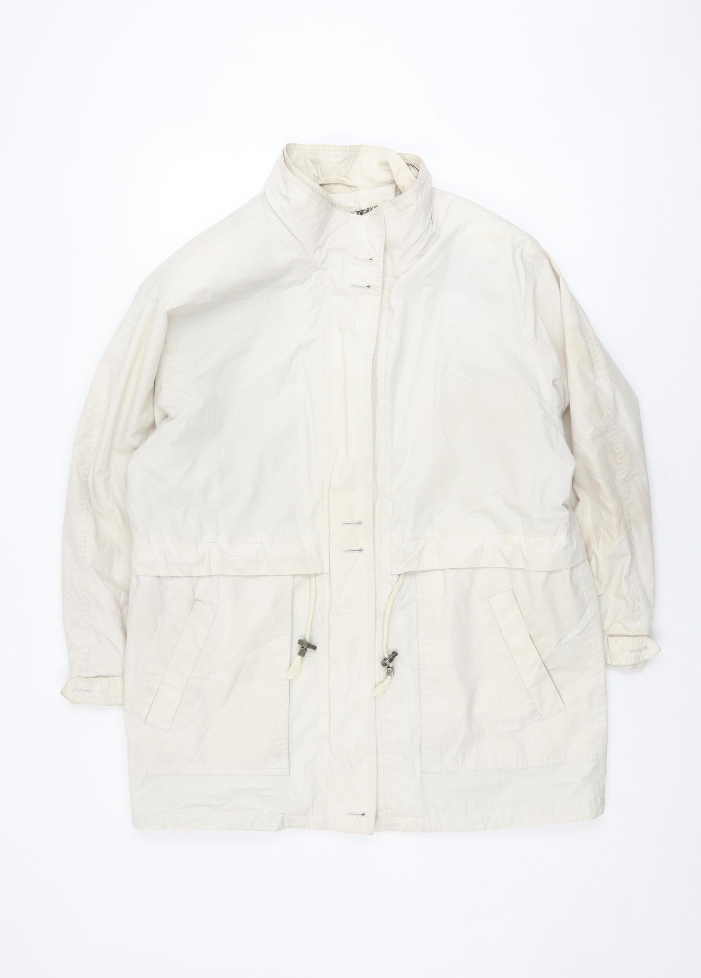 Womens UK Size 14 St Michael Beige Parka Coat