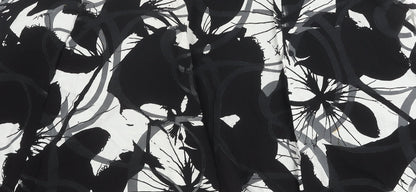 Marks and Spencer Women's Black Floral Skirt Size 14