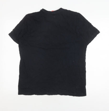 Puma Men's Black Sports T-Shirt, Size L, 2010 Graphic