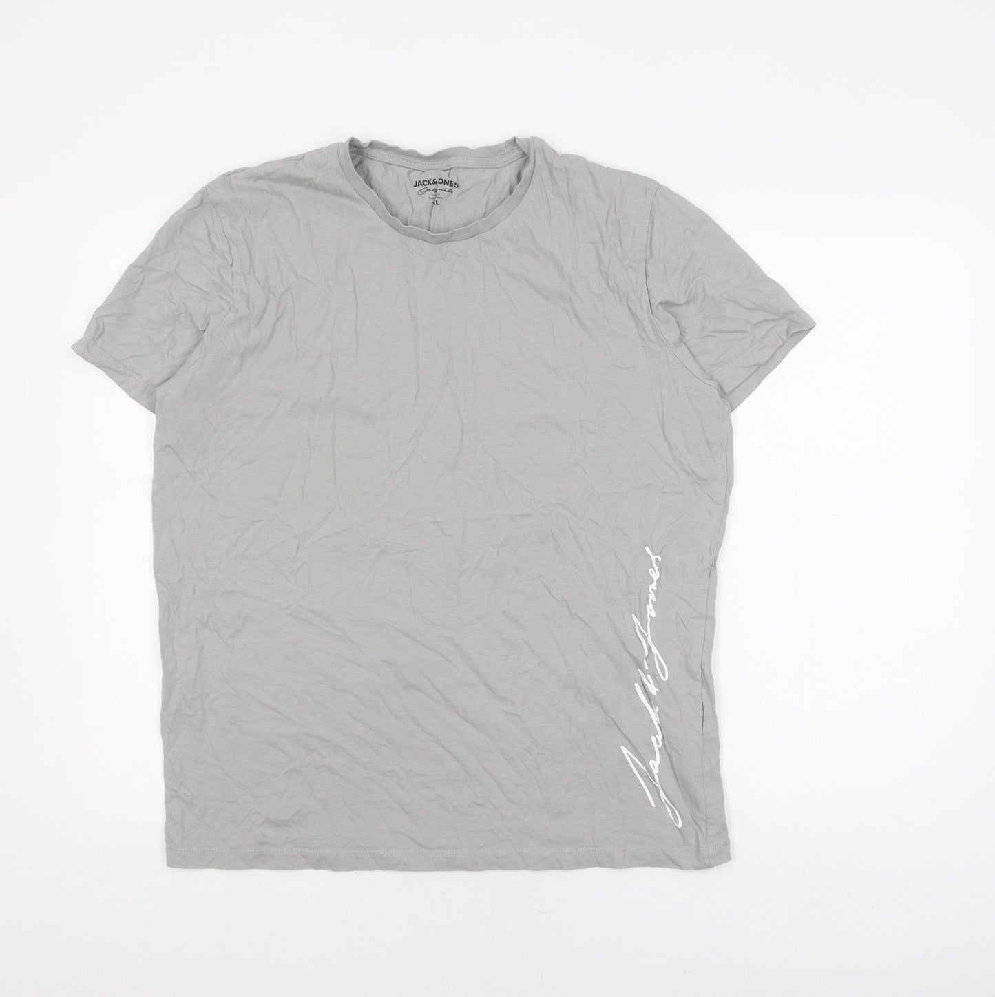 Mens UK Size XL JACK & JONES Grey  T-Shirt