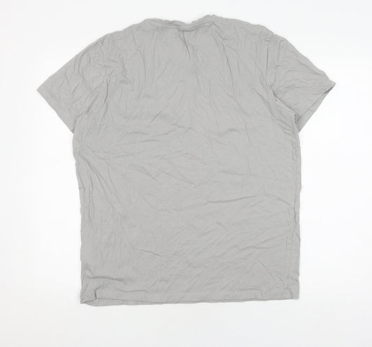 Jack & Jones Men's Grey XL Crew Neck T-Shirt