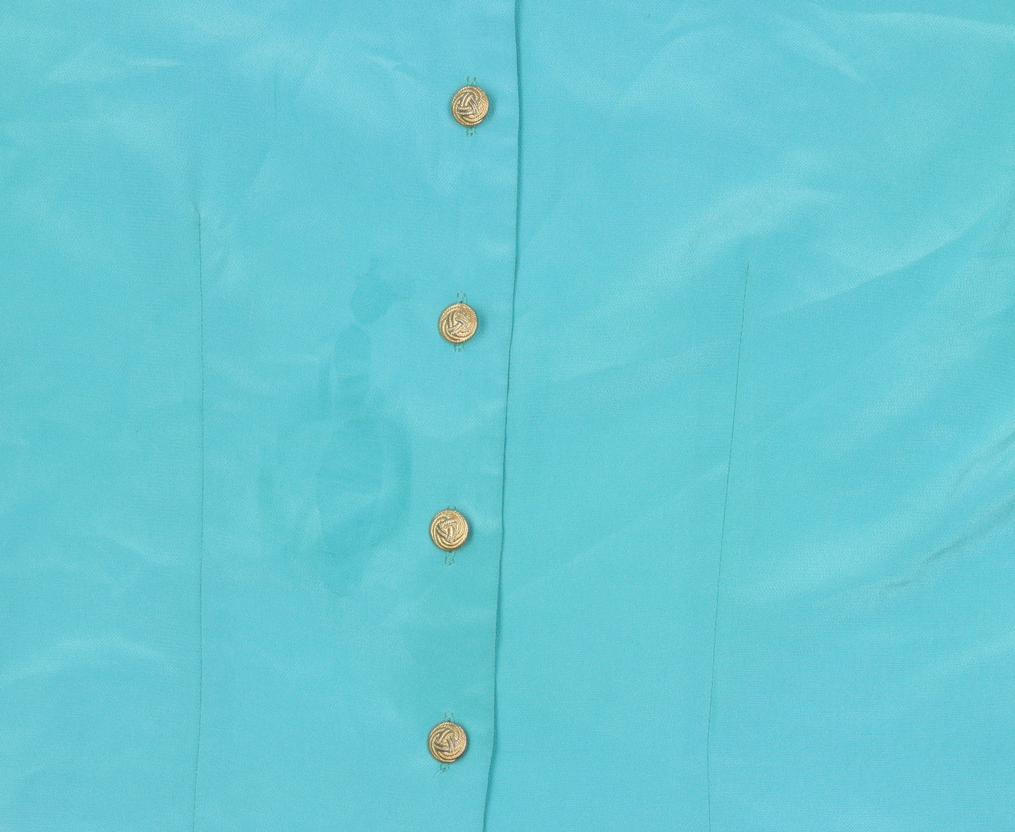 Womens UK Size 16 canda Blue Basic Blouse