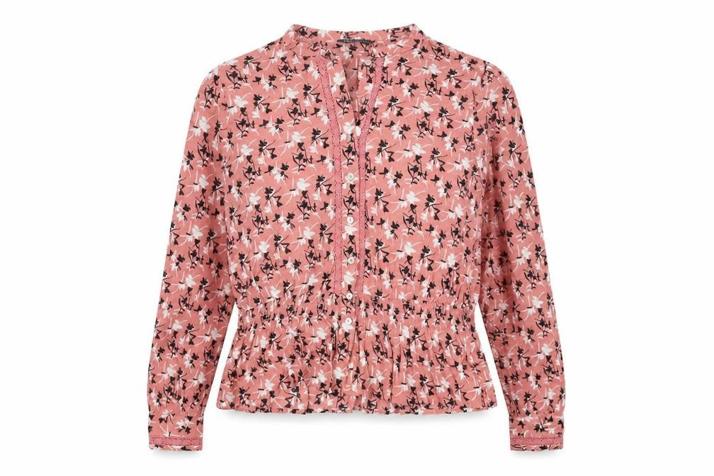 Womens UK Size 12 Marks and Spencer Pink  Blouse