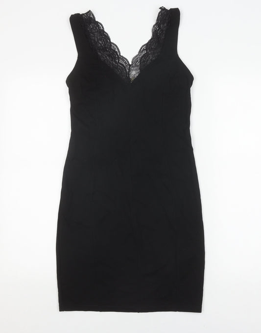 H&M Women's Black Bodycon Dress - S - Party/Cocktail