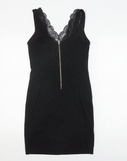 H&M Women's Black Bodycon Dress - S - Party/Cocktail
