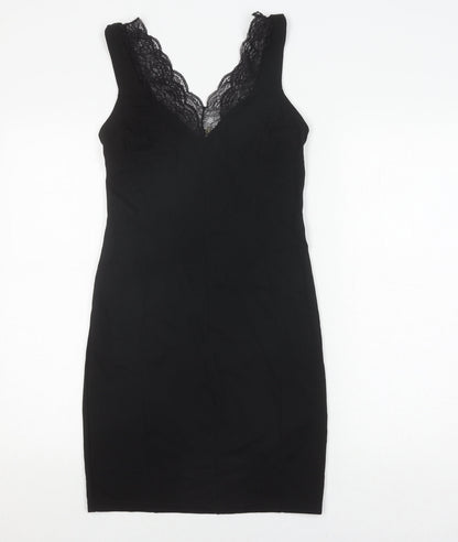 H&M Women's Black Bodycon Dress - S - Party/Cocktail