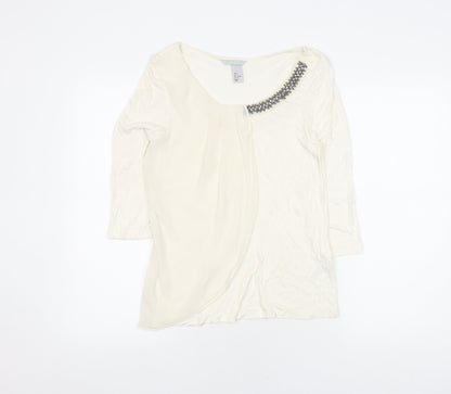 Womens UK Size S H&M White  Blouse