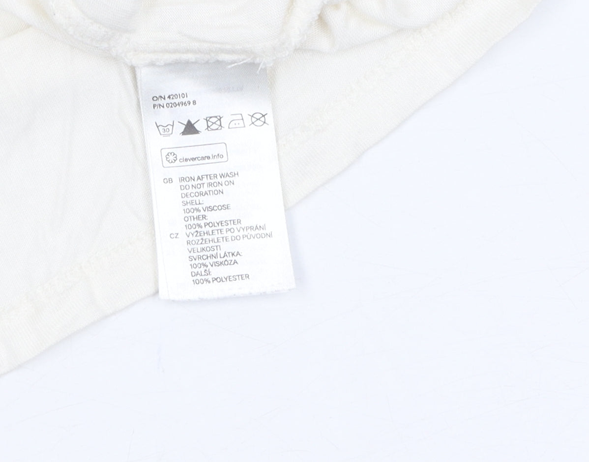 Womens UK Size S H&M White  Blouse