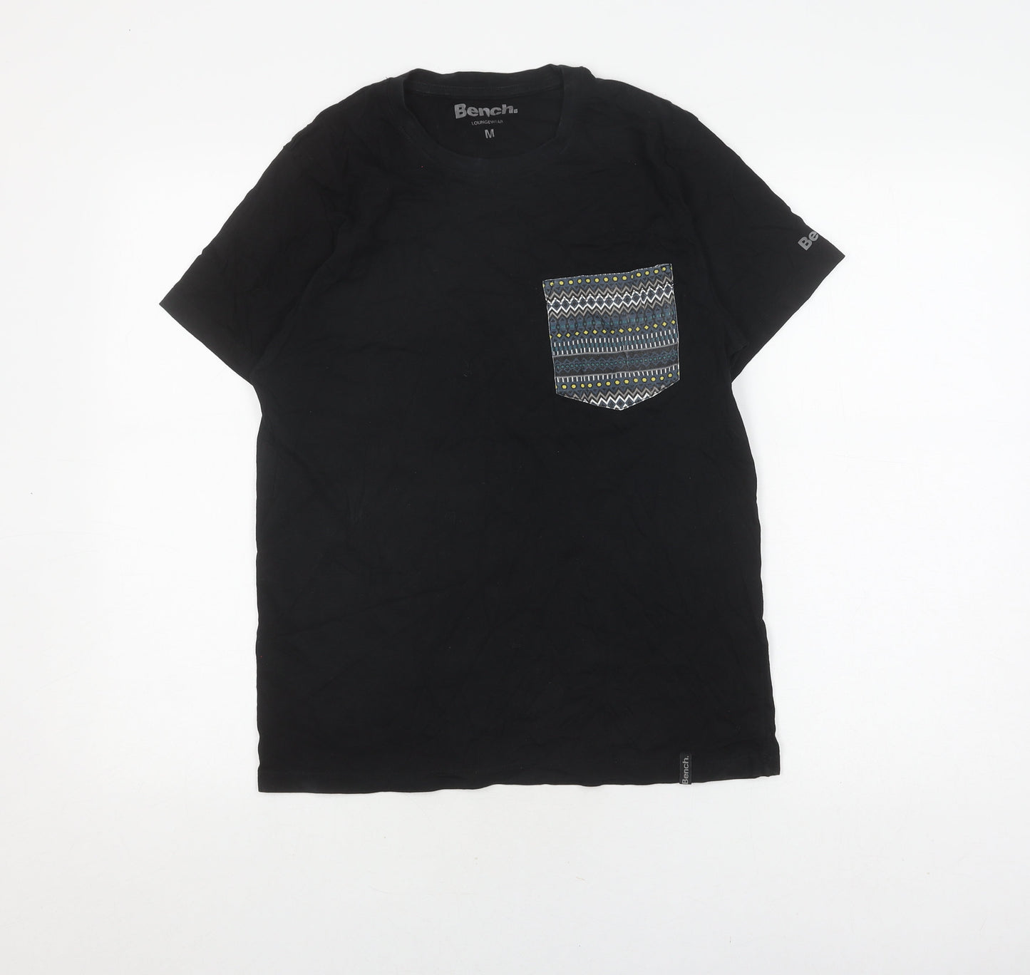 Mens UK Size M Bench Black  T-Shirt