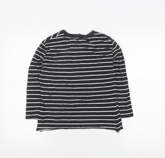 Womens UK Size 12 French Connection Black Pullover Jumper