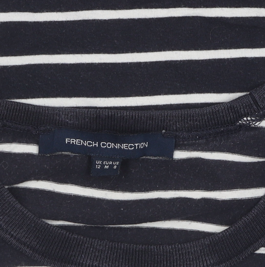 Womens UK Size 12 French Connection Black Pullover Jumper