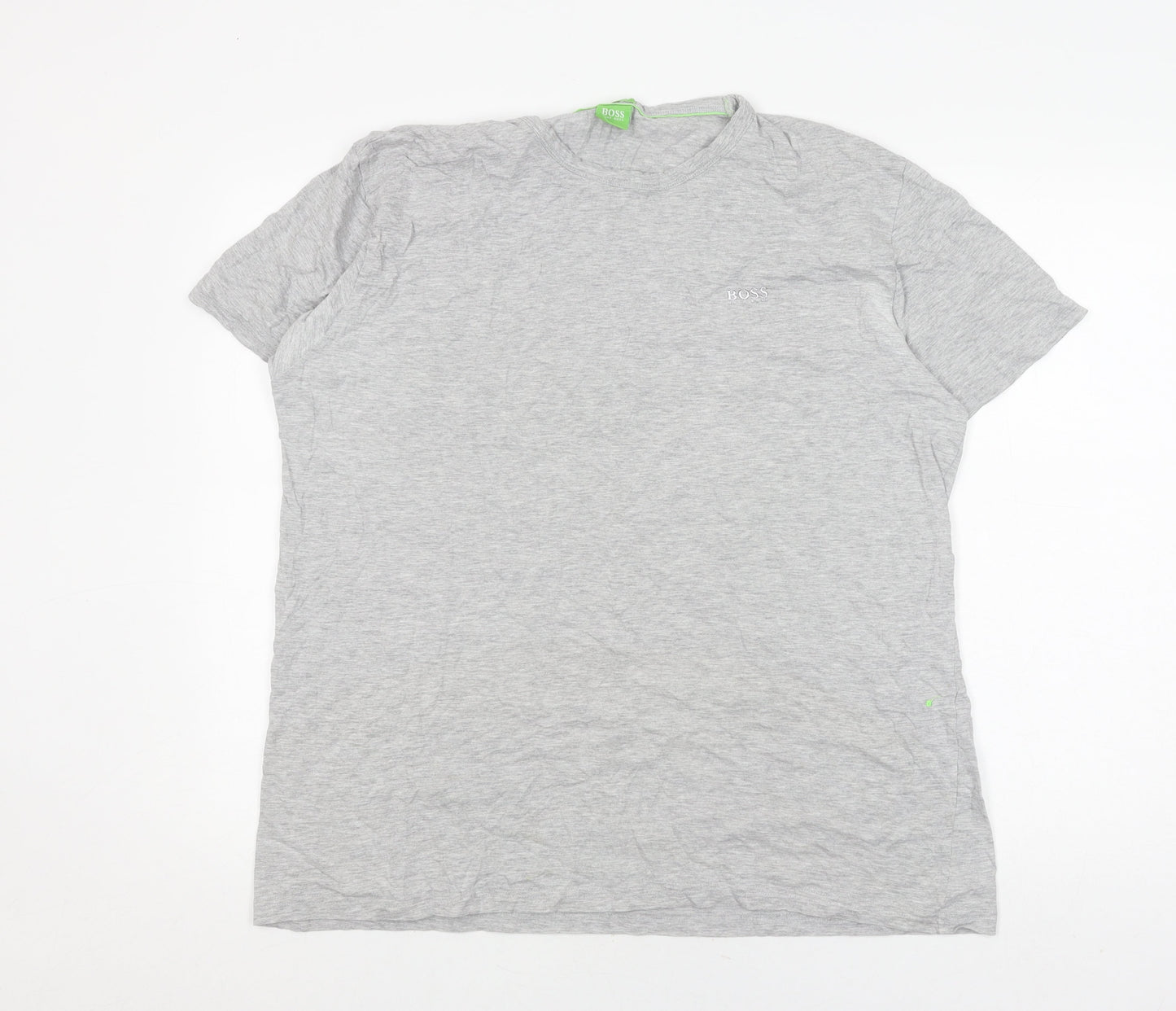Mens UK Size 2XL HUGO BOSS Grey  T-Shirt