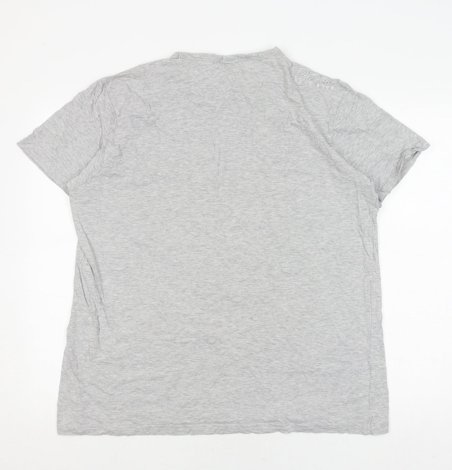 Mens UK Size 2XL HUGO BOSS Grey  T-Shirt