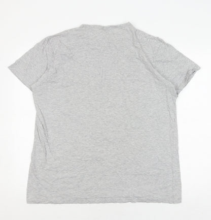 Mens UK Size 2XL HUGO BOSS Grey  T-Shirt