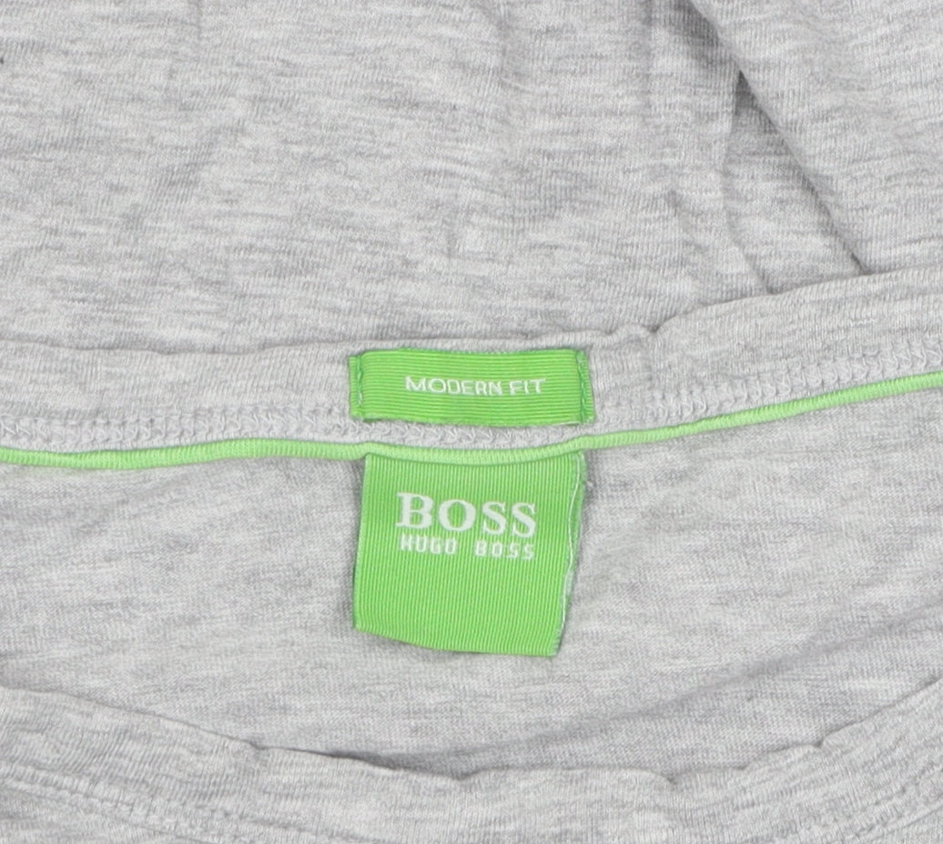 Mens UK Size 2XL HUGO BOSS Grey  T-Shirt