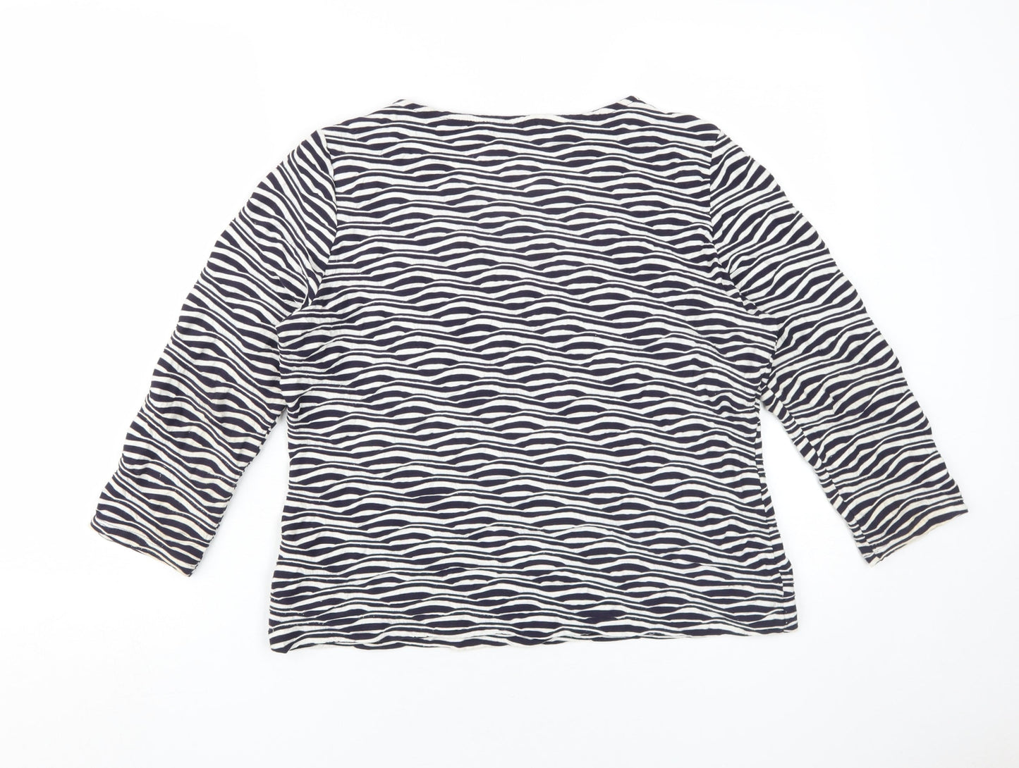 Womens UK Size 16 Marks and Spencer Multicoloured Basic T-Shirt