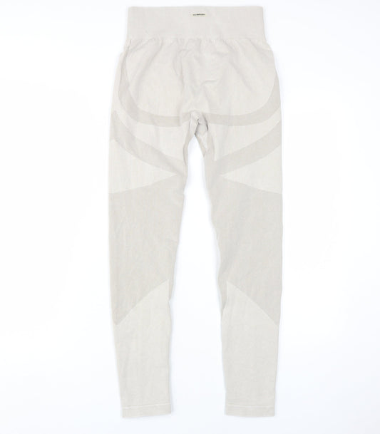 PrettyLittleThing Women's Beige Leggings - L