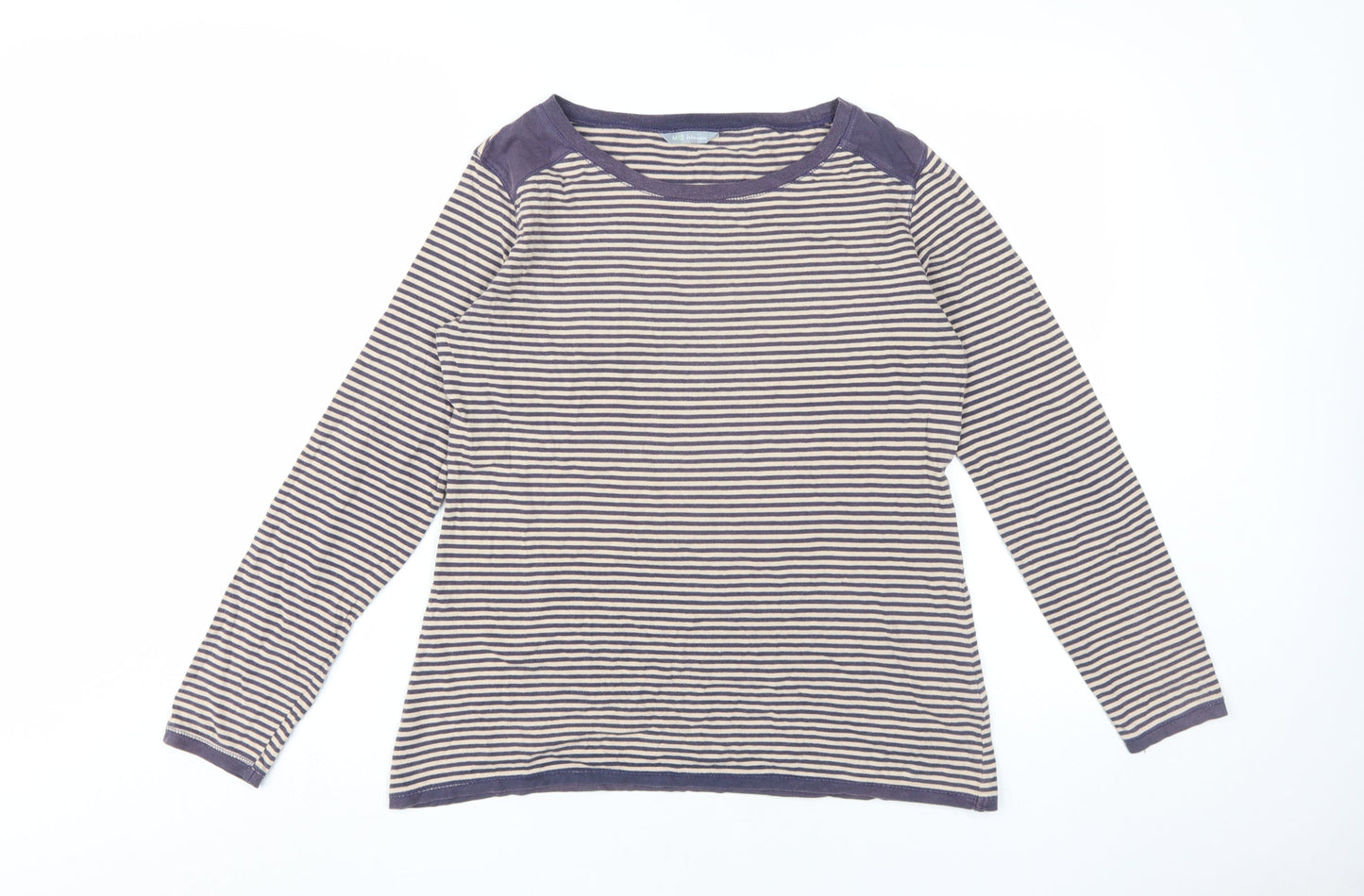 Womens UK Size 12 Marks and Spencer Multicoloured Basic Jersey