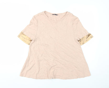 Womens UK Size 8 Marks and Spencer Pink Basic T-Shirt