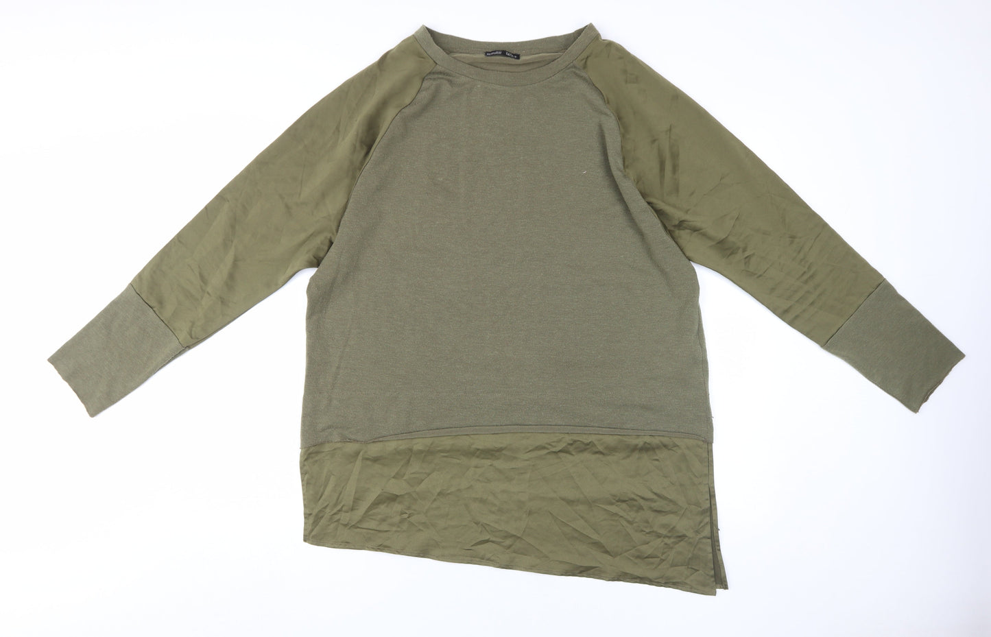 Zara Women’s Green Basic T-Shirt UK Size 2