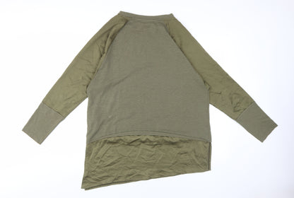Zara Women’s Green Basic T-Shirt UK Size 2