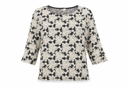 Womens UK Size 10 NEXT Black  Blouse
