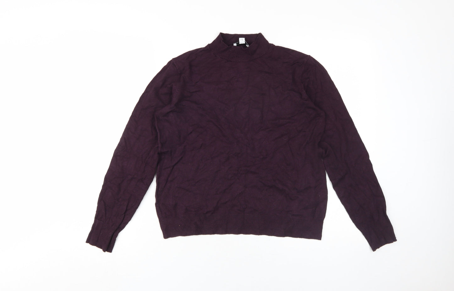 Womens UK Size 12 Warehouse Purple Pullover Jumper