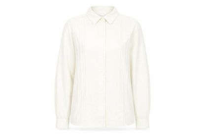 Womens UK Size 10 Damart Ivory  Button-Up