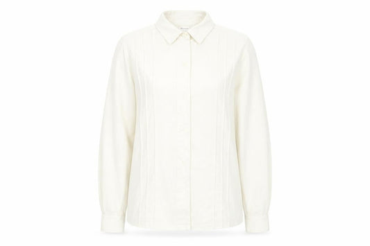 Womens UK Size 10 Damart Ivory  Button-Up
