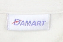 Damart Women's Ivory Button-Up Size 10 Classic Shirt