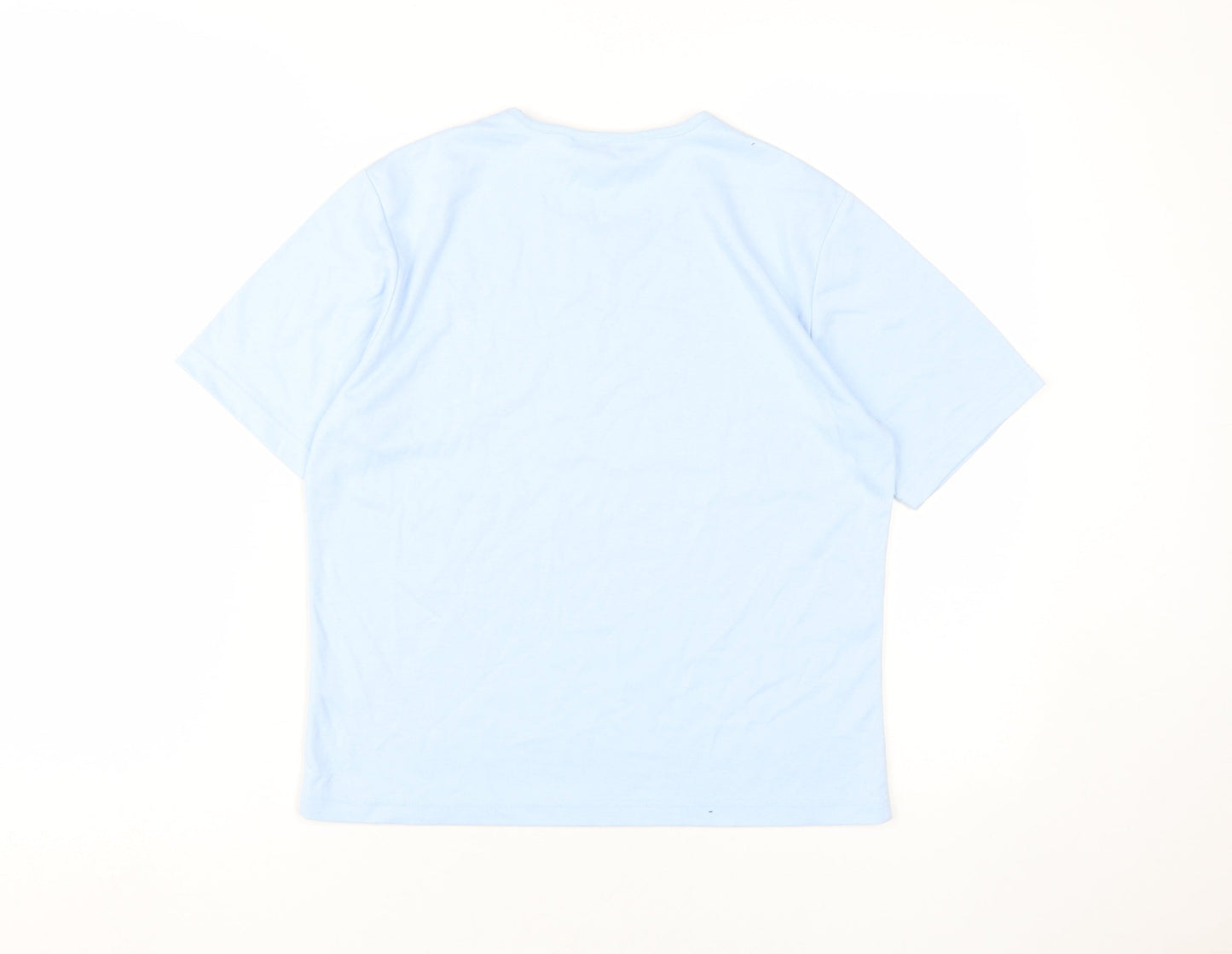 Womens UK Size M TIGI Blue Basic T-Shirt
