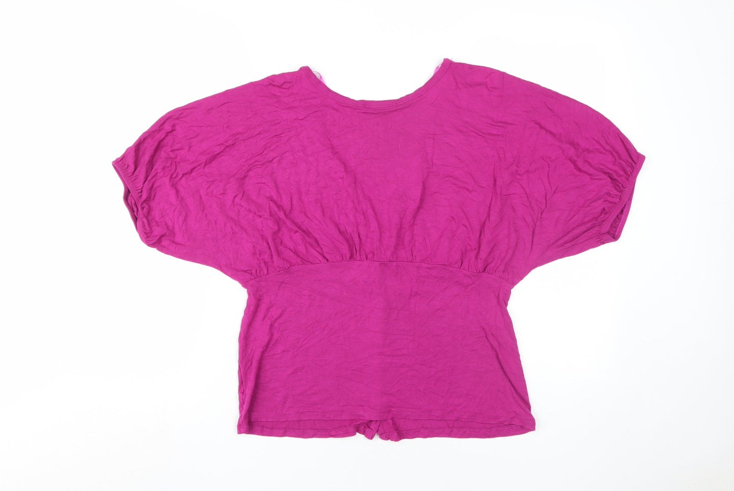 Womens UK Size 16 MK Purple Basic Button-Up