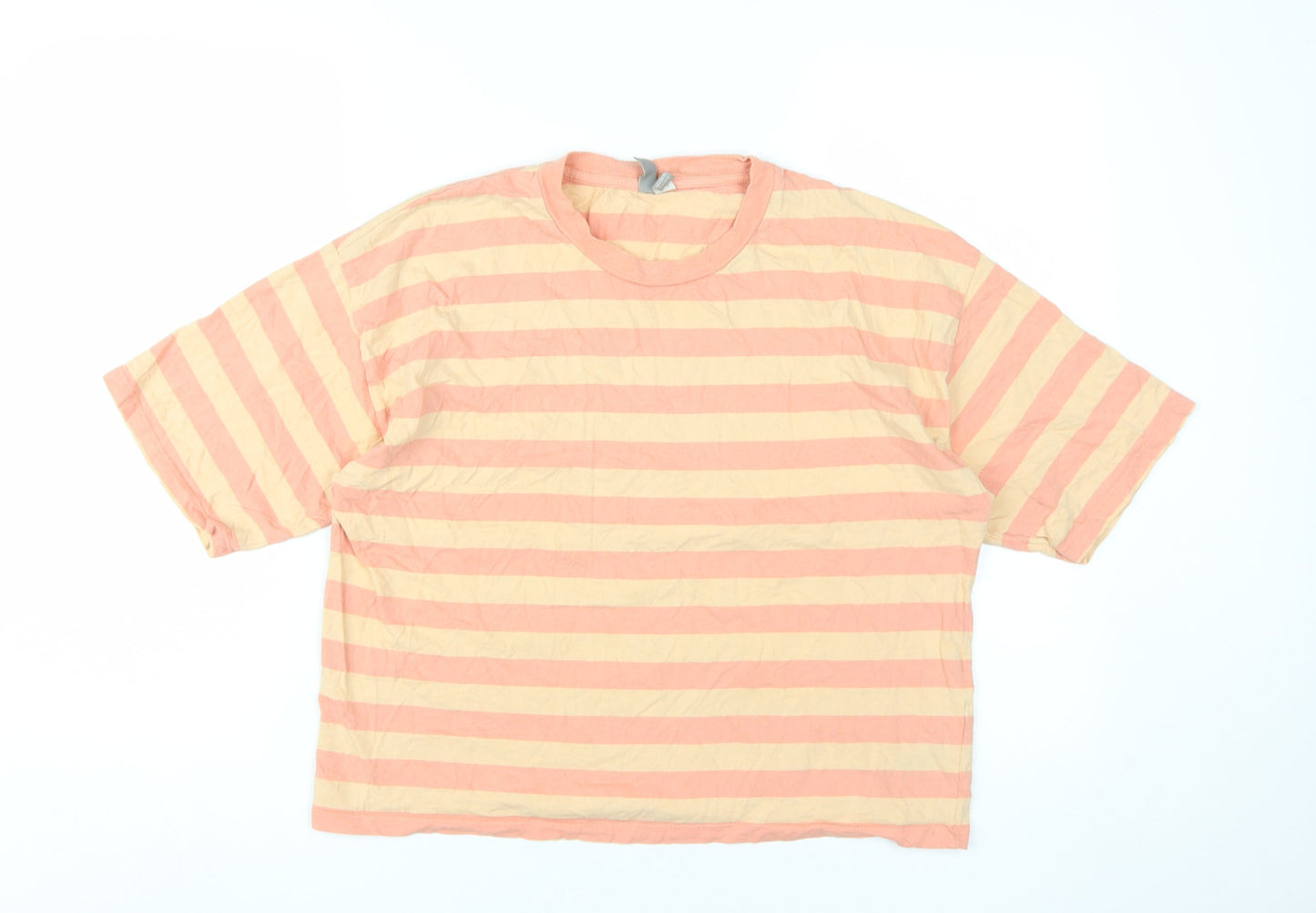 Womens UK Size 6 ASOS Orange Basic T-Shirt