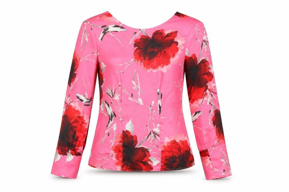Womens UK Size 10 Autograph Pink  Blouse