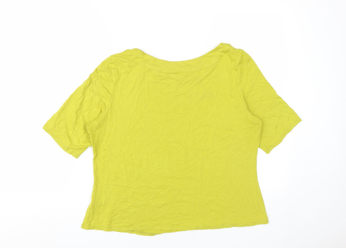 Womens UK Size 18 Wallis Green  T-Shirt