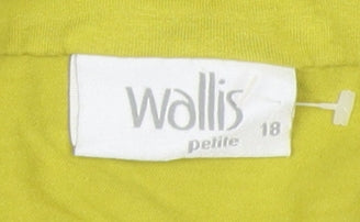 Womens UK Size 18 Wallis Green  T-Shirt