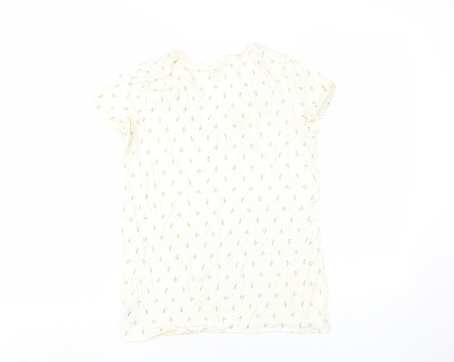 Womens UK Size S Gap Ivory Basic T-Shirt