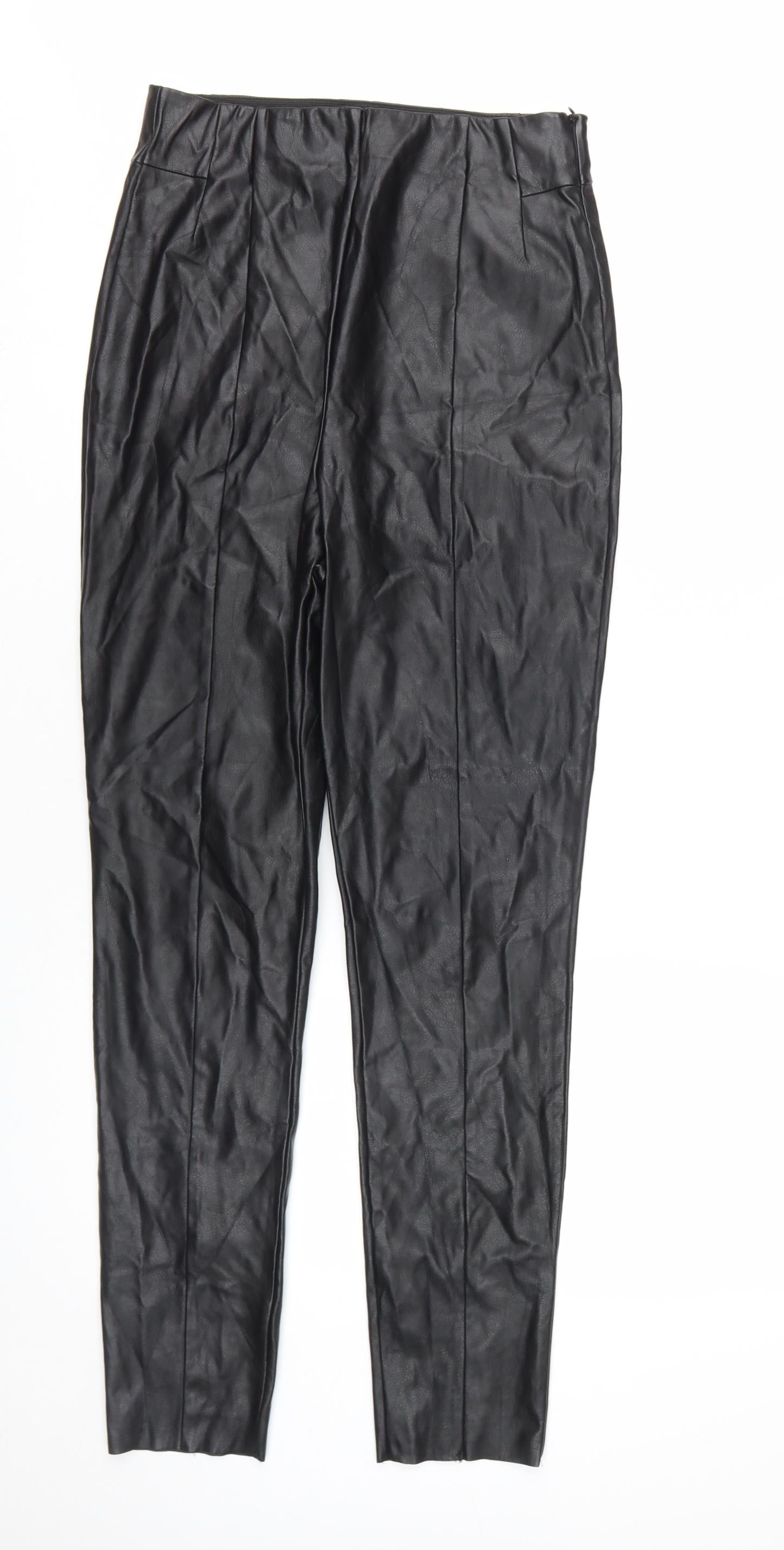Womens UK Size 10 ASOS Design Classic Fit Casual Black Trousers