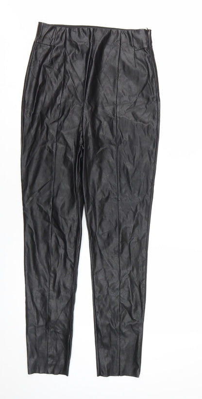 Womens UK Size 10 ASOS Design Classic Fit Casual Black Trousers
