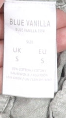 Blue Vanilla Women's Grey Off-Shoulder Tunic Blouse