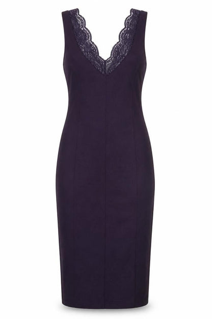 H&M Women's Purple Bodycon Dress Size 12