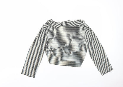 Womens UK Size 12 Per Una Black Cardigan Jumper