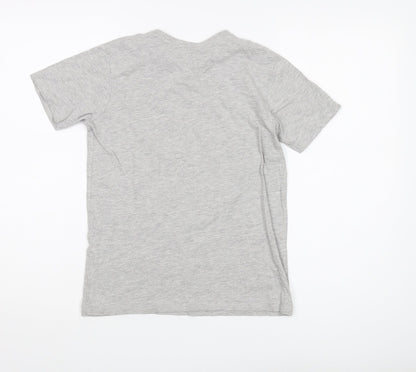 Pokémon Boys Grey T-Shirt 9-10 Years Graphic Print Logo