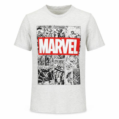 Mens UK Size S Marvel Grey  T-Shirt