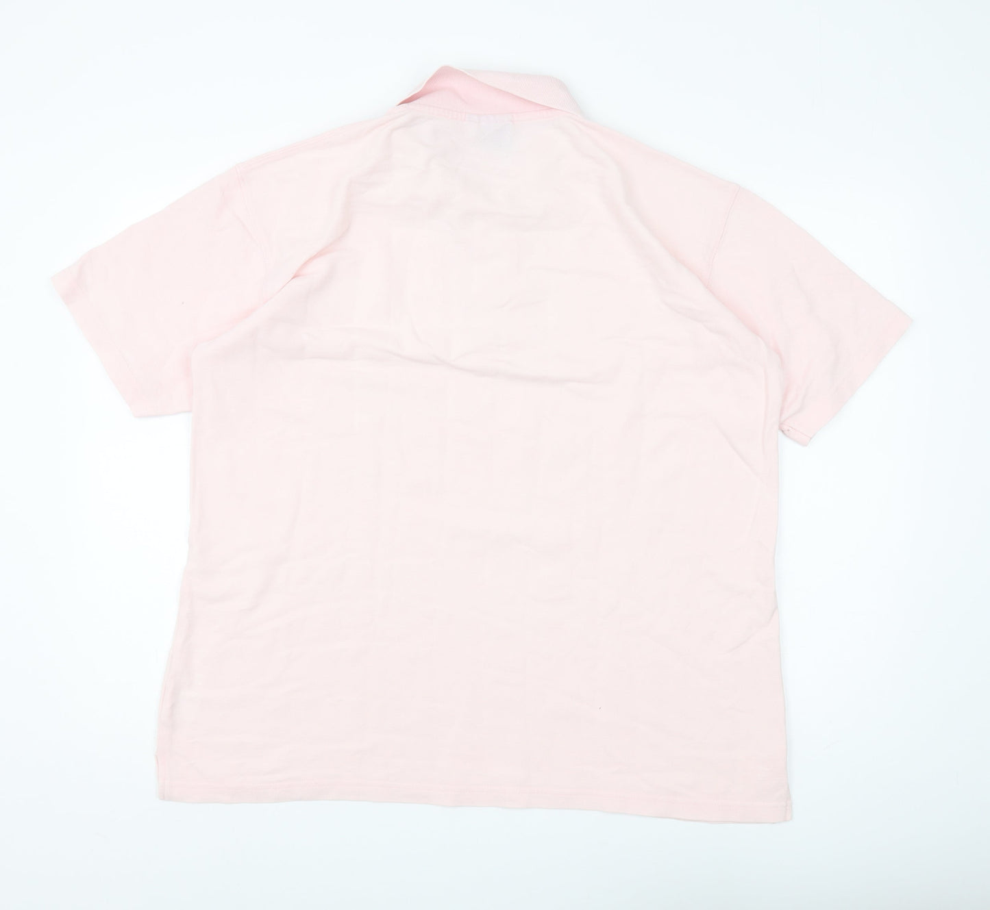 Cotton Trade Men's Pink Polo Shirt, Size L, Casual Wear